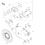 KAWASAKI, BR250FHF 2017, REAR BRAKE
