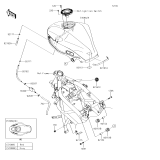 KAWASAKI, BR250FHF 2017, FUEL TANK