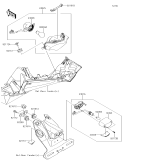 KAWASAKI, BR250FHF 2017, TAILLIGHT(S)