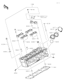KAWASAKI, ZR900FLF 2020, CYLINDER HEAD