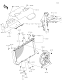 KAWASAKI, ZR900FLF 2020, RADIATOR