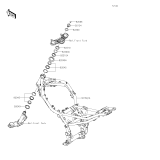 KAWASAKI, ZR900FLF 2020, FRAME
