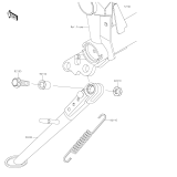 KAWASAKI, ZR900FLF 2020, STAND(S)