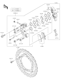 KAWASAKI, ZR900FLF 2020, FRONT BRAKE