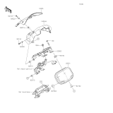 KAWASAKI, ZR900FLF 2020, METER(S)