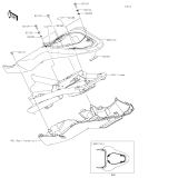 KAWASAKI, ZR900FLF 2020, SEAT COVER