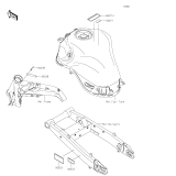 KAWASAKI, ZR900FLF 2020, LABELS