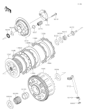 KAWASAKI, KLZ1000DMFNN 2021,KLZ1000DNFNN 2022,KLZ1000DPFNN 2023, CLUTCH