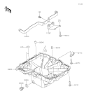 KAWASAKI, KLZ1000DMFNN 2021,KLZ1000DNFNN 2022,KLZ1000DPFNN 2023, OIL PAN