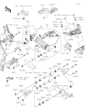 KAWASAKI, KLZ1000DMFNN 2021,KLZ1000DNFNN 2022,KLZ1000DPFNN 2023, SUSPENSION/SHOCK ABSORBER