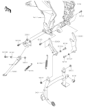 KAWASAKI, KLZ1000DMFNN 2021,KLZ1000DNFNN 2022,KLZ1000DPFNN 2023, STAND(S)