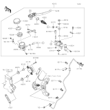 KAWASAKI, KLZ1000DMFNN 2021,KLZ1000DNFNN 2022,KLZ1000DPFNN 2023, FRONT MASTER CYLINDER