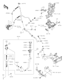 KAWASAKI, KLZ1000DMFNN 2021,KLZ1000DNFNN 2022,KLZ1000DPFNN 2023, REAR MASTER CYLINDER