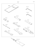 KAWASAKI, KLZ1000DMFNN 2021,KLZ1000DNFNN 2022,KLZ1000DPFNN 2023, OWNER'S TOOLS