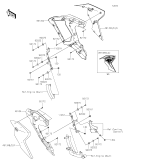 KAWASAKI, KLZ1000DMFNN 2021,KLZ1000DNFNN 2022,KLZ1000DPFNN 2023, SHROUD