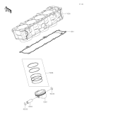 KAWASAKI, ZX1002KPFNN 2023,ZX1002KPFAN 2023,ZX1002KRFNN 2024,ZX1002KRFAN 2024, CYLINDER/PISTON(S)