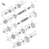 KAWASAKI, ZX1002KPFNN 2023,ZX1002KPFAN 2023,ZX1002KRFNN 2024,ZX1002KRFAN 2024, TRANSMISSION