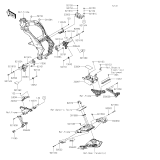 KAWASAKI, ZX1002KPFNN 2023,ZX1002KPFAN 2023,ZX1002KRFNN 2024,ZX1002KRFAN 2024, FRAME FITTINGS