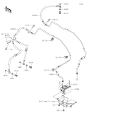 KAWASAKI, ZX1002KPFNN 2023,ZX1002KPFAN 2023,ZX1002KRFNN 2024,ZX1002KRFAN 2024, BRAKE PIPING