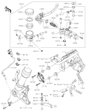 KAWASAKI, ZX1002KPFNN 2023,ZX1002KPFAN 2023,ZX1002KRFNN 2024,ZX1002KRFAN 2024, FRONT MASTER CYLINDER
