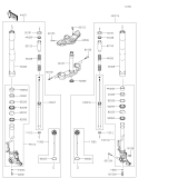 KAWASAKI, ZX1002KPFNN 2023,ZX1002KPFAN 2023,ZX1002KRFNN 2024,ZX1002KRFAN 2024, FRONT FORK