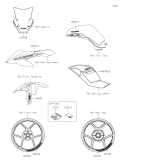 KAWASAKI, ZX1002KPFNN 2023,ZX1002KPFAN 2023,ZX1002KRFNN 2024,ZX1002KRFAN 2024, DECALS(WHITE)