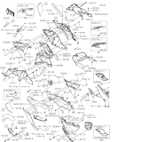 KAWASAKI, ZX1002KPFNN 2023,ZX1002KPFAN 2023,ZX1002KRFNN 2024,ZX1002KRFAN 2024, COWLING LOWERS(KRFNN-KRFBN)