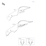 KAWASAKI, ZX1002KPFNN 2023,ZX1002KPFAN 2023,ZX1002KRFNN 2024,ZX1002KRFAN 2024, ACCESSORY(WINDSHIELD)