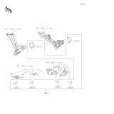 KAWASAKI, ZX1002KPFNN 2023,ZX1002KPFAN 2023,ZX1002KRFNN 2024,ZX1002KRFAN 2024, ACCESSORY(BAG FITTING KIT)