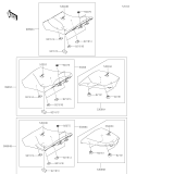 KAWASAKI, ZX1002KPFNN 2023,ZX1002KPFAN 2023,ZX1002KRFNN 2024,ZX1002KRFAN 2024, ACCESSORY(SEAT)