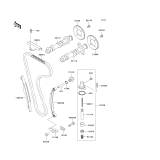 KAWASAKI, EL250-F6 2003, CAMSHAFT(S)/TENSIONER