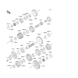 KAWASAKI, EL250-F6 2003, TRANSMISSION