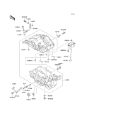 KAWASAKI, EL250-F6 2003, CRANKCASE