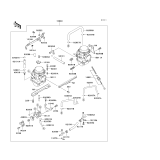 KAWASAKI, EL250-F6 2003, CARBURETOR