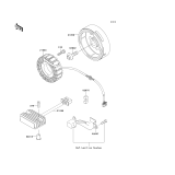 KAWASAKI, EL250-F6 2003, GENERATOR