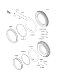 KAWASAKI, EL250-F6 2003, TIRES