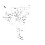 KAWASAKI, EL250-F6 2003, FRONT MASTER CYLINDER