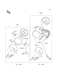KAWASAKI, EL250-F6 2003, METER(S)