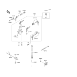 KAWASAKI, EL250-F6 2003, IGNITION SWITCH