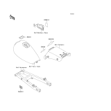 KAWASAKI, EL250-F6 2003, LABELS