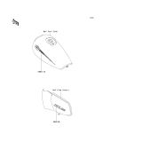 KAWASAKI, EL250-F6 2003, DECALS
