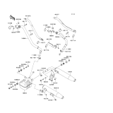 KAWASAKI, VN1600A6F 2006, MUFFLER(S)