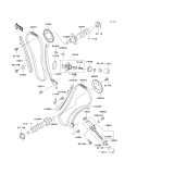 KAWASAKI, VN1600A6F 2006, CAMSHAFT(S)/TENSIONER
