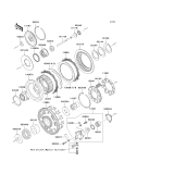 KAWASAKI, VN1600A6F 2006, CLUTCH