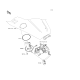 KAWASAKI, VN1600A6F 2006, FUEL PUMP