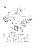 KAWASAKI, VN1600A6F 2006, GENERATOR