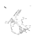 KAWASAKI, VN1600A6F 2006, FRAME