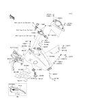 KAWASAKI, VN1600A6F 2006, FUEL TANK