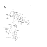 KAWASAKI, VN1600A6F 2006, HEADLIGHT(S)