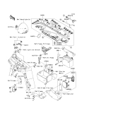KAWASAKI, VN1600A6F 2006, CHASSIS ELECTRICAL EQUIPMENT